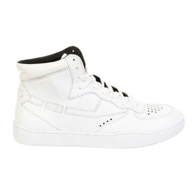 Sneakers Montantes cuir Blanc