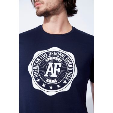 T-shirt Street Bleu marine