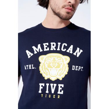 T-shirt Tiger Bleu marine