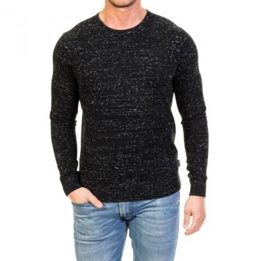 Pull noir marbre