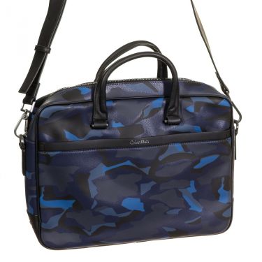 sac à bandoulière bleu marine-camouflage