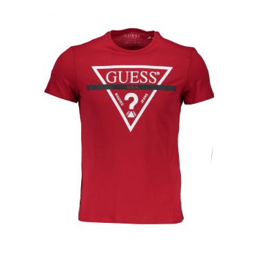T-SHIRT Manches Court Rouge