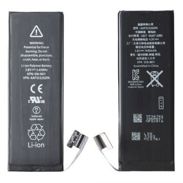 Batterie Origine iPhone 5 1440mAh - (616-0611, 616-0613, 616-0610)