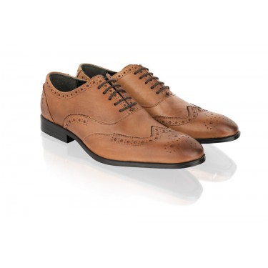 Chaussures Oxford Camel