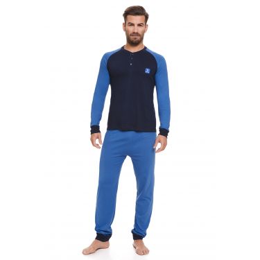 Pyjama Bleu LANCETTI-LJ492