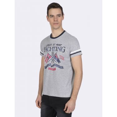 T-Shirt Yachting gris