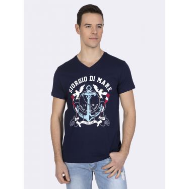 T-Shirt Giorgio di mare navy