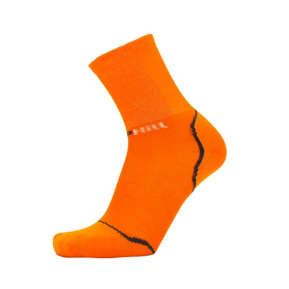 Chaussettes Compressport SSR Noir/Orange - Sports Raquettes