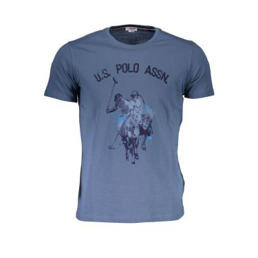 T-Shirt à manches courtes Bleu-373