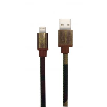 CAMO LIGHTNING CABLE - 1,2m - Green