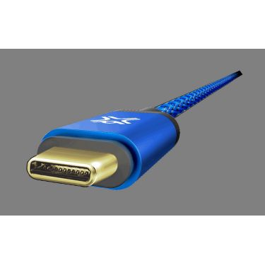 TYPE-C to USB-A 2.0 CABLE - 15cm - Blue
